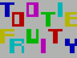 Tootie Fruity (1983)(Dream Software)